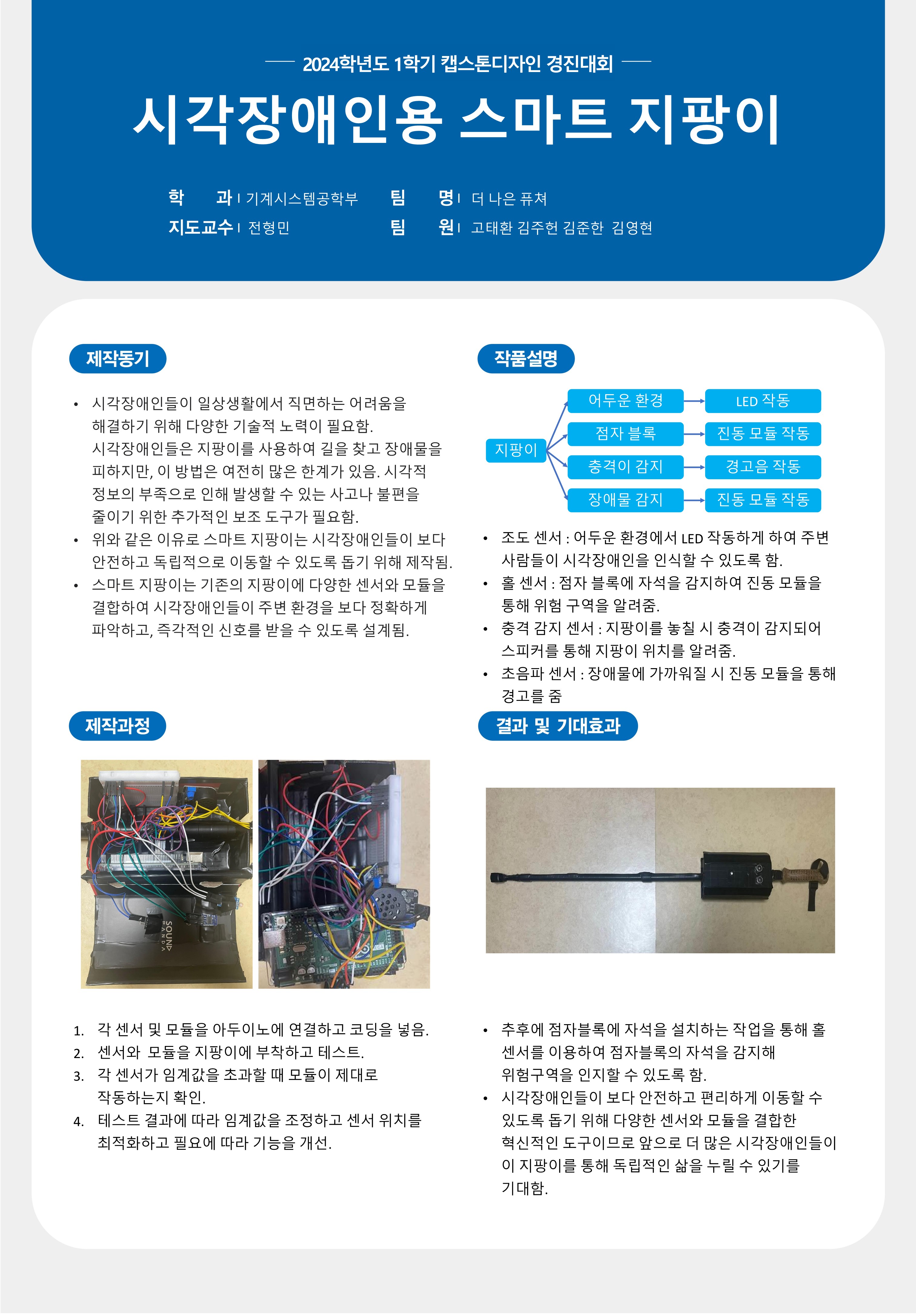 시각장애인용 스마트 지팡이