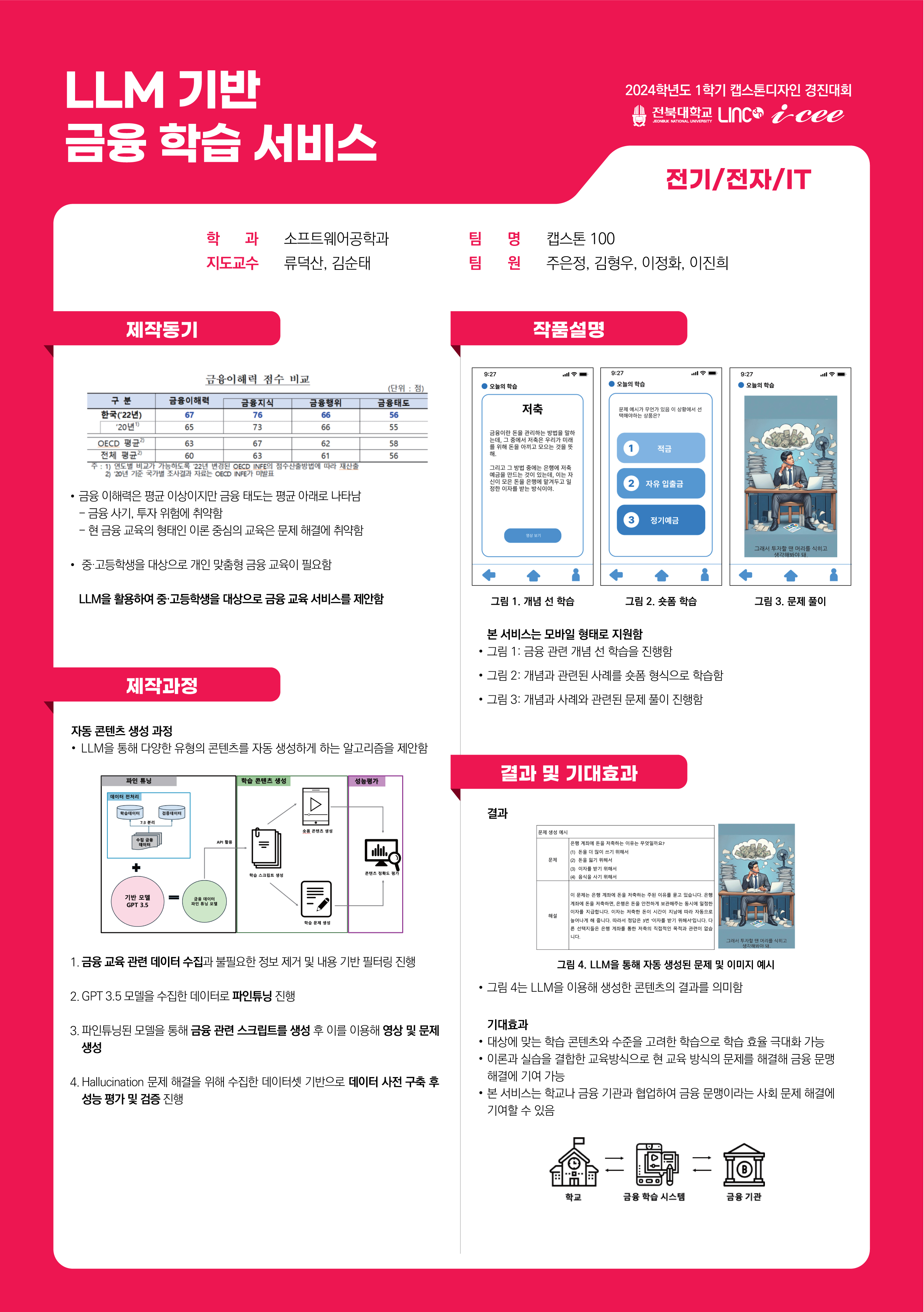 LLM 기반 금융 학습  서비스