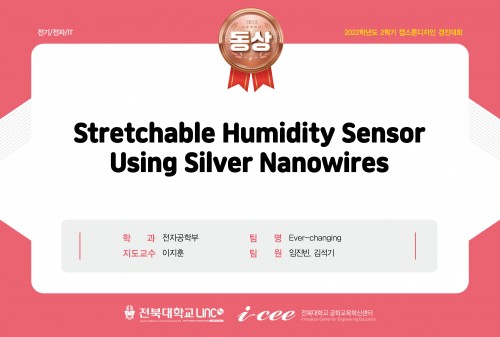 Stretchable  sensor using Silver nanowires